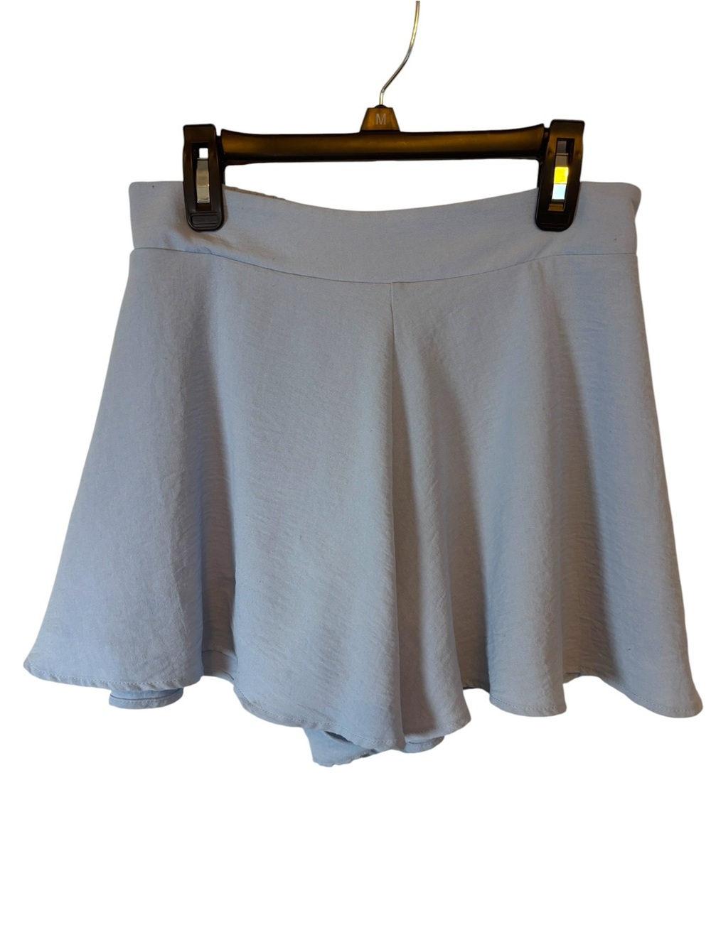 Adrienne Light Blue Skort skirt short Size Small